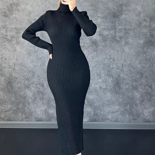 بافت بلند یقه اسکی